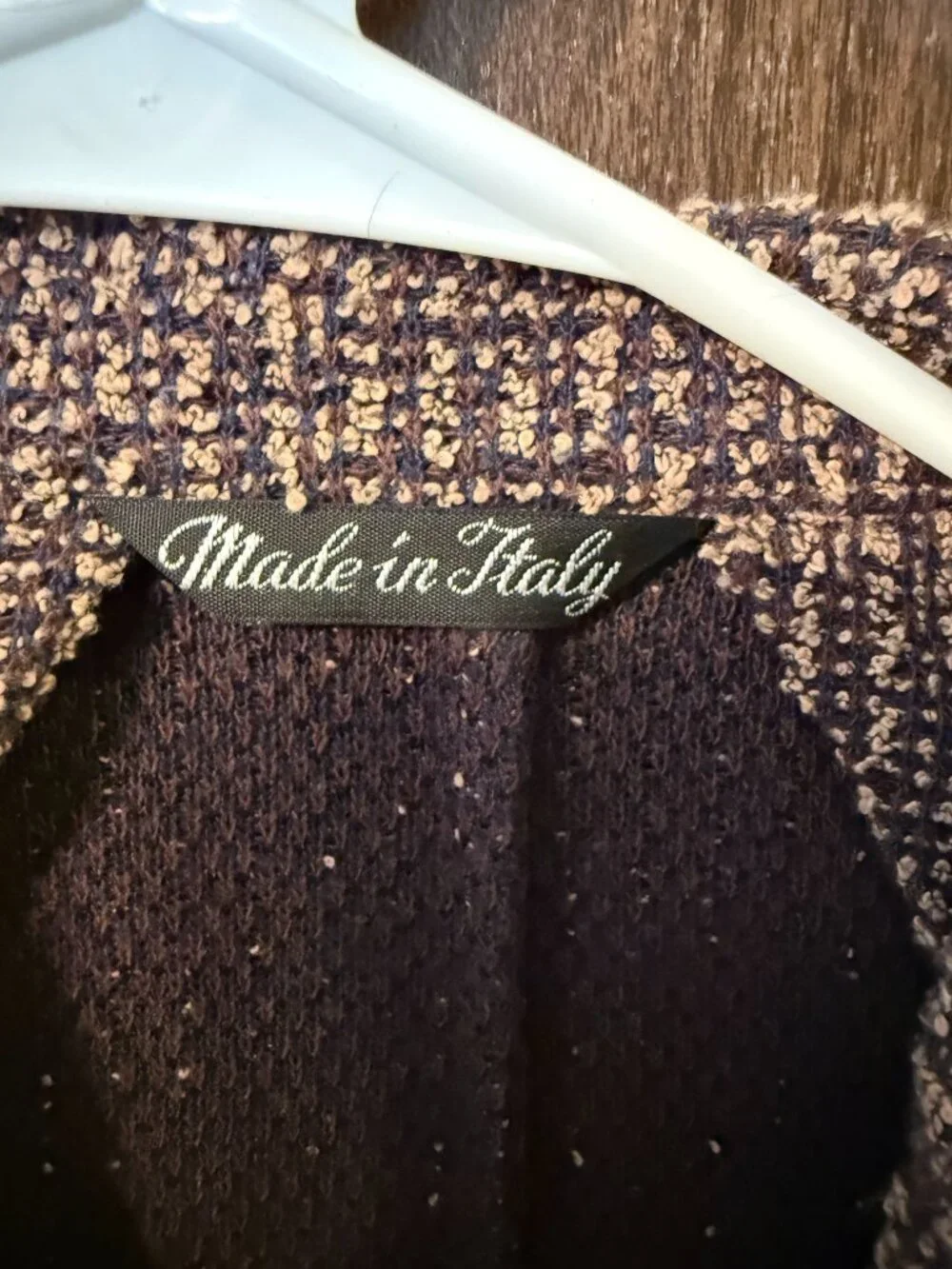 Textured Brown Blazer (42R)